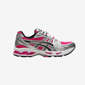 Asics Gel-Kayano 14 Pink Glo – Baskets rétro running unisex tendance 2025