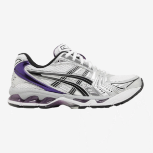 Asics Gel-Kayano 14 Silver Grape – Sneakers argent et violet au confort GEL iconique