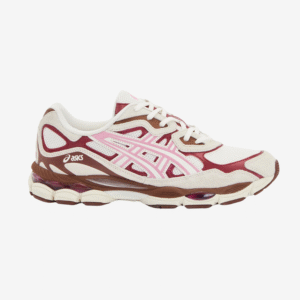 Asics Gel-NYC Sweet Pink – Sneakers rétro crème, rose et bordeaux ultra confortables