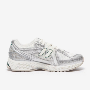 New Balance 1906R Silver Metallic Sea Salt New Spruce – Sneakers Homme/Femme avec Amorti ACTEVA LITE et Design Futuriste