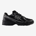 New Balance 740 Black Silver – Baskets Rétro Running Unisexe avec Amorti ABZORB et Détails Réfléchissants