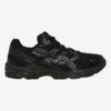 ASICS GEL-1130 Noir Gris Graphite – Sneakers Rétro Recyclées Homme/Femme avec Amorti GEL et Stabilité TRUSSTIC