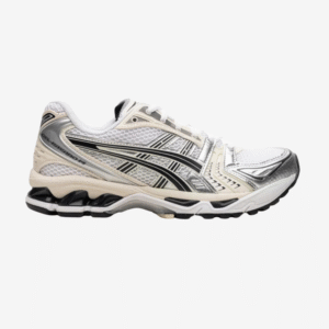 ASICS Gel Kayano 14 White Midnight – Baskets running unisex au look rétro-tech et confort GEL®