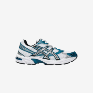 ASICS GEL-1130 White Restful Teal – Sneakers Rétro Running Homme/Femme au Style 2000s