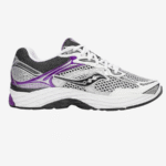 Saucony ProGrid Omni 9 White Black Silver Purple – Sneakers Rétro Running