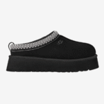 UGG Tazz II Noir – Chaussons plateforme en daim