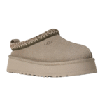 UGG Tazz II Cobble Grey – Chaussons plateforme en daim gris – Image 2