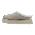 UGG Tazz II Goat – Chaussons plateforme en daim gris clair – Image 2