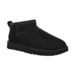 UGG Botte Classic Ultra Mini – Bottines en daim noir – Image 2