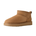 UGG Botte Classic Ultra Mini Chestnut – Bottines en daim marron – Image 2