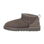 UGG Botte Classic Ultra Mini Grey – Bottines en daim gris – Image 3