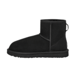 UGG Botte Classic Mini II Noir – Bottes en daim et laine doublée – Image 3