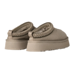 UGG Tazz II Cobble Grey – Chaussons plateforme en daim gris – Image 4