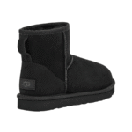 UGG Botte Classic Mini II Noir – Bottes en daim et laine doublée – Image 4