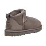 UGG Botte Classic Ultra Mini Grey – Bottines en daim gris – Image 4