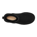 UGG Botte Classic Ultra Mini – Bottines en daim noir – Image 5