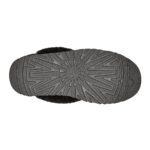 UGG Chausson Disquette Noir – Mules en daim et laine – Image 6